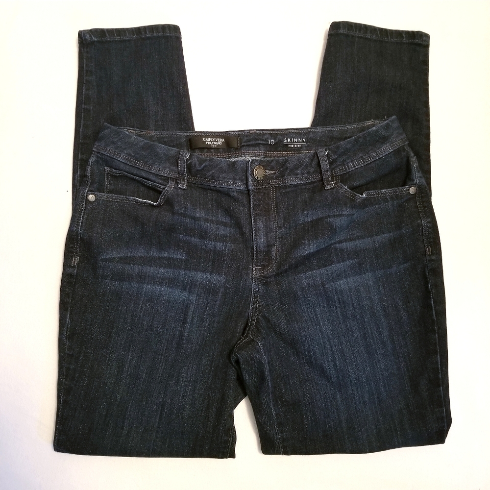 Simply Vera Vera Wang Denim Skinny MidRise Jeans